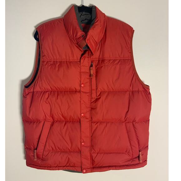 L.L. Bean Men's Goose Down Puffer Vest size large - Picture 1 of 3